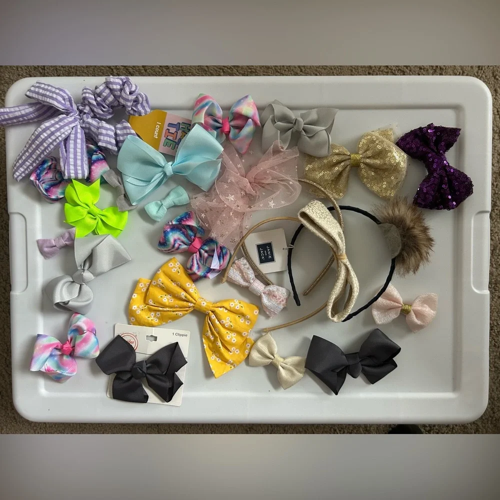 NWT/EUC Little Girl Hair Accessories